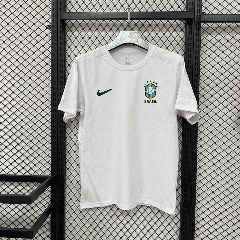 Maillot Brazil amp;White Blank 25/26