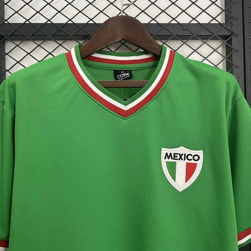 Maillot Mexico Vintage Supply Domicile Rétro 1970