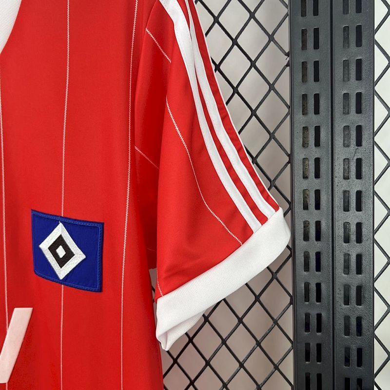 Maillot Hamburger SV Vintage Extérieur Rétro 83/84