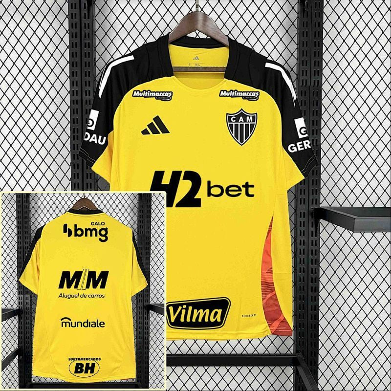 Camiseta Atlético Mineiro Yellow Pre-Partido 25/26