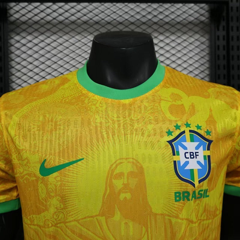 Maillot Brazil Jesus Redeemer Édition spéciale Player Version 25/26