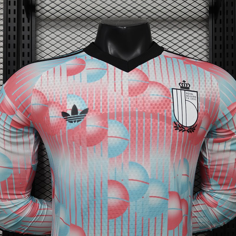 Maillot Belgique Extérieur Manches Longues Coupe du Monde 2026