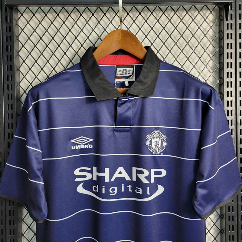 Camiseta Manchester United Visitante Retro 1999/00