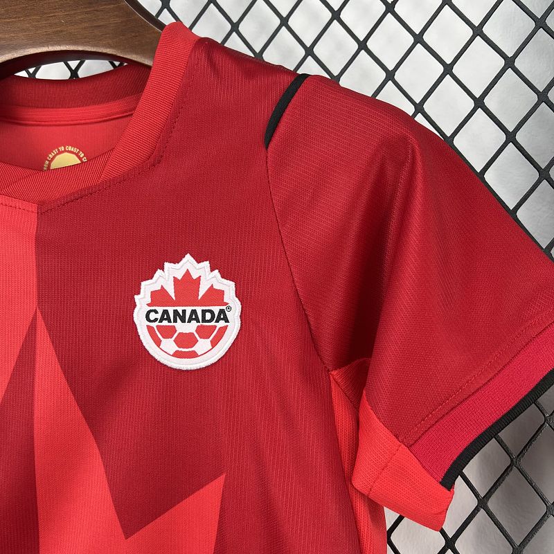 Maillot Canada Domicile Enfant Coupe du Monde 2026