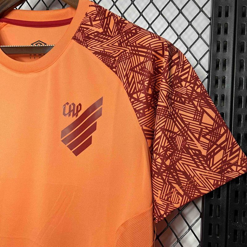 Maillot Athletico Paranaense Orange Pre-Match 24/25