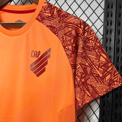 Maillot Athletico Paranaense Orange Prématch 24/25