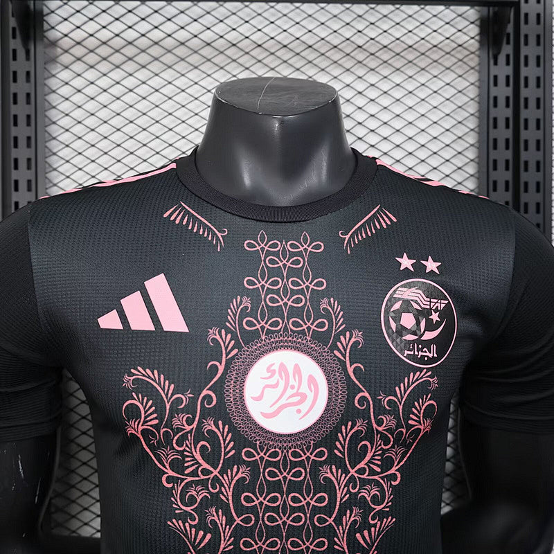 Maillot Algérie Noir Édition spéciale Player Version 25/26