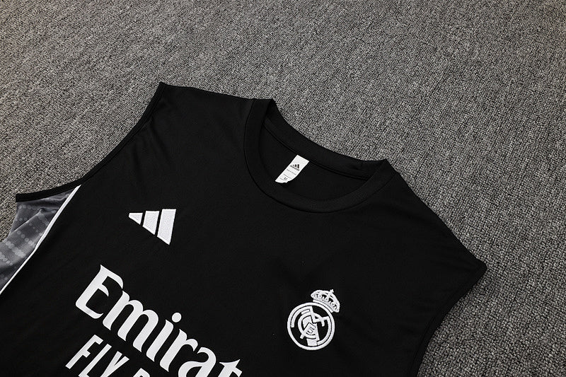 Débardeur Real Madrid Noir 25/26 (2)