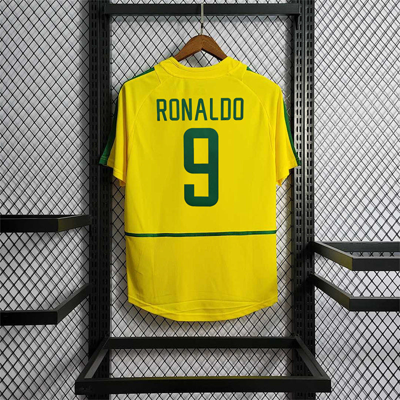 Maillot Brazil Domicile Rétro 2002
