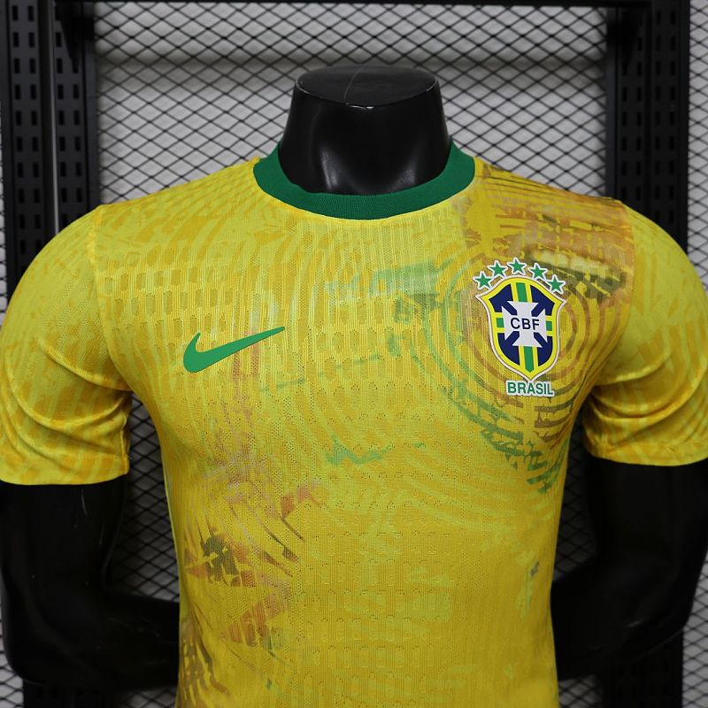 Maillot Brésil Player Version Coupe du Monde 2026