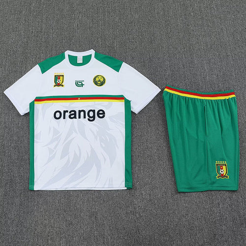 Ensemble Cameroun Blanc Prématch 25/26