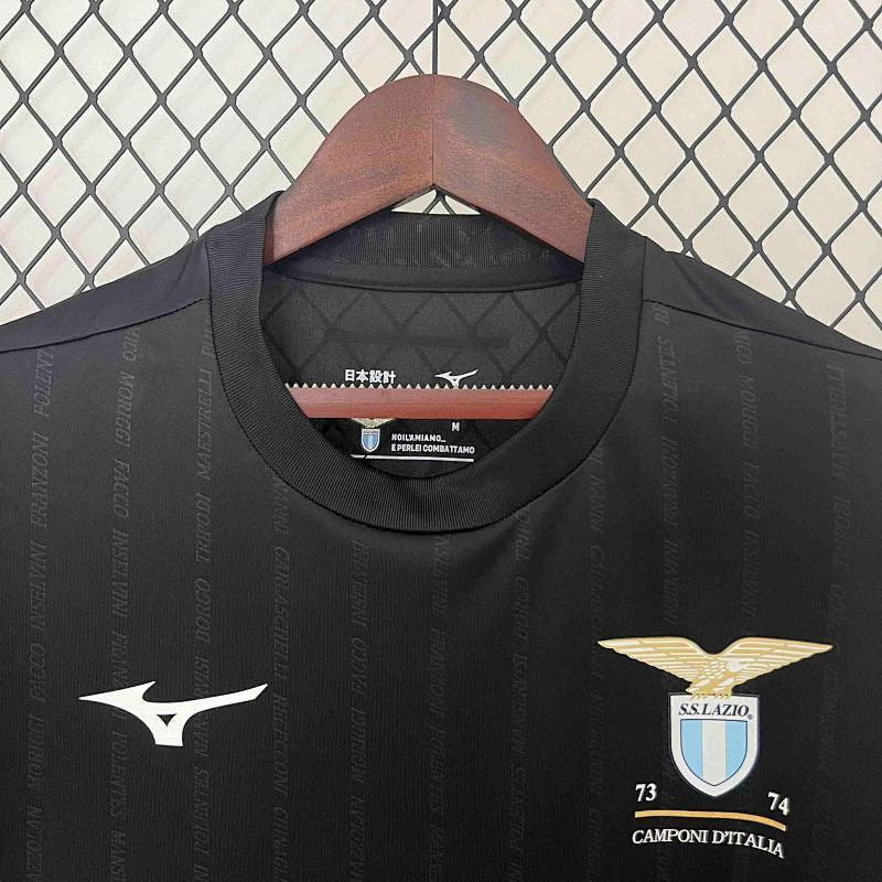 Camiseta Lazio Negro Aniversario Negro Edición Especial 24/25
