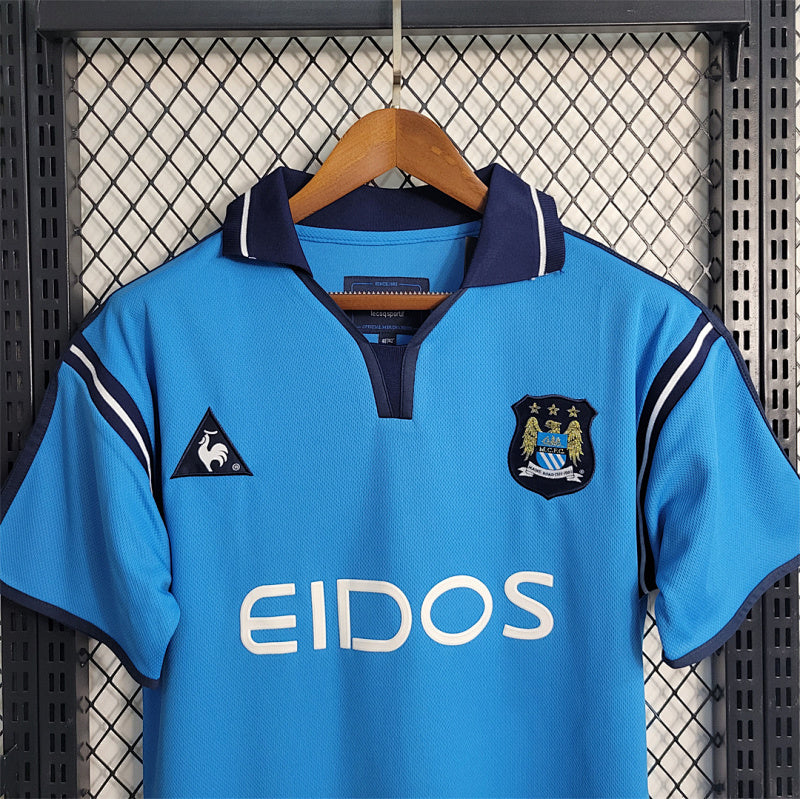 Maillot Manchester City Domicile Rétro 2001/02