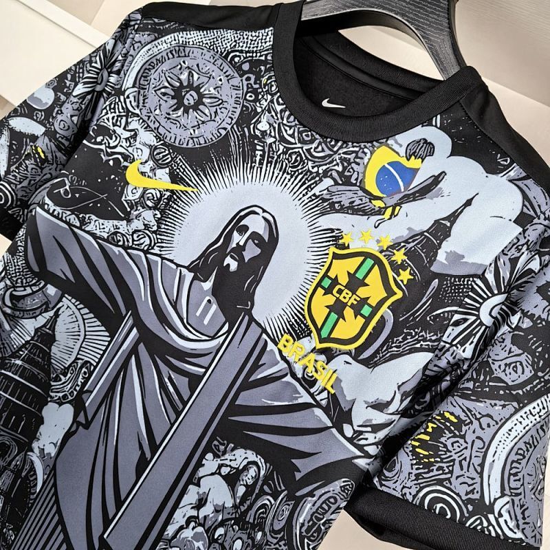 Maillot Brésil Christ Redeemer Édition spéciale 25/26