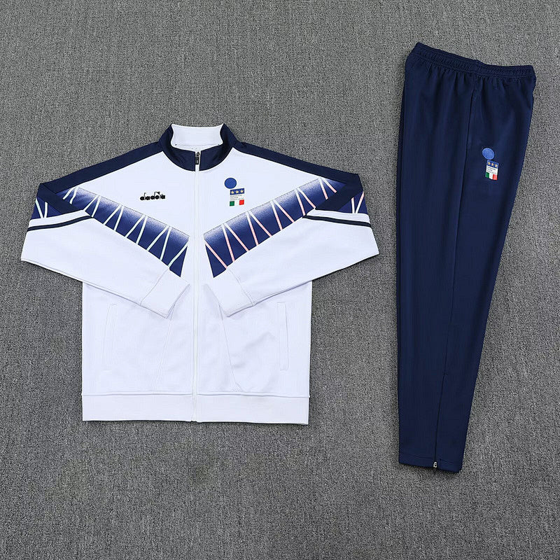 Maillot Italy Chandal Blanco Rétro 25/26