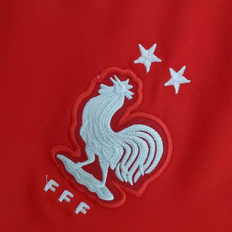 Camiseta Francia Rojo Pre-Partido 2021
