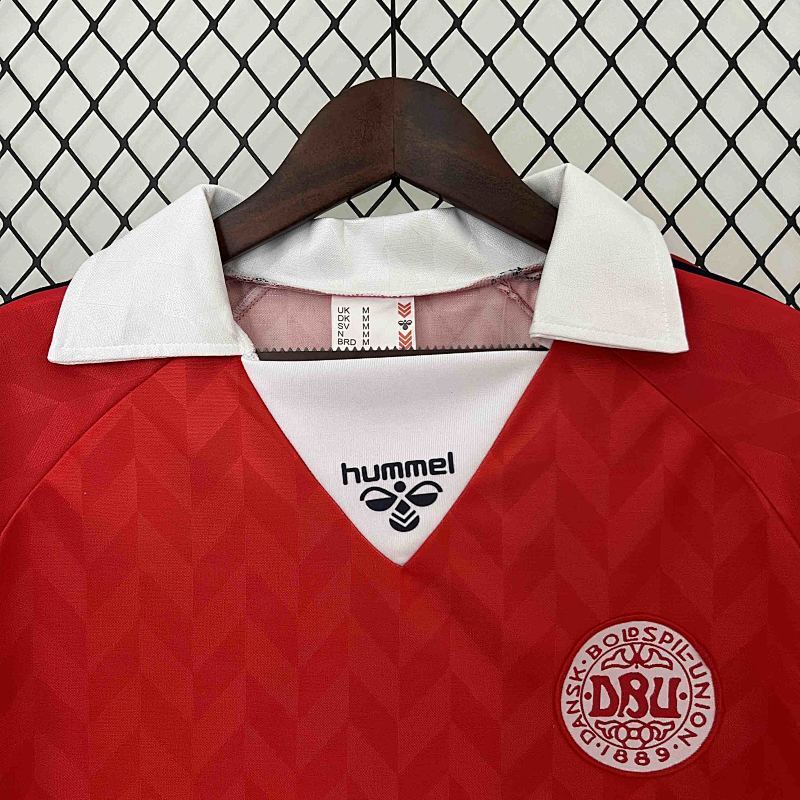 Maillot Denmark Uniform Dropshipping Domicile Rétro 25/26