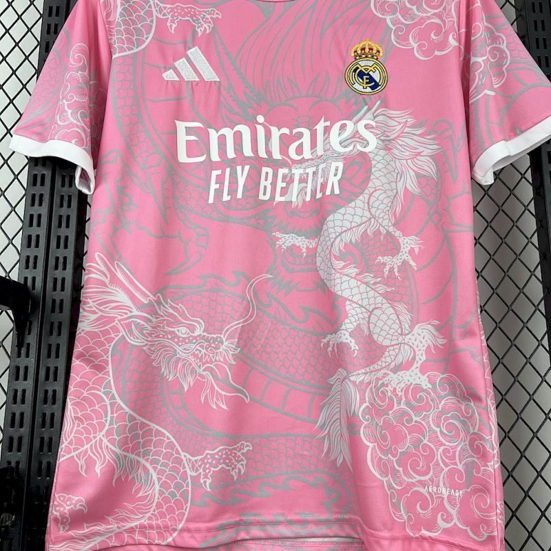 Maillot Real Madrid Dragon Rose Édition spéciale 25/26