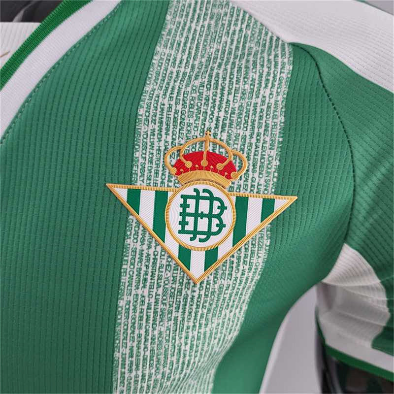 Maillot Real Betis Domicile Player Version 22/23