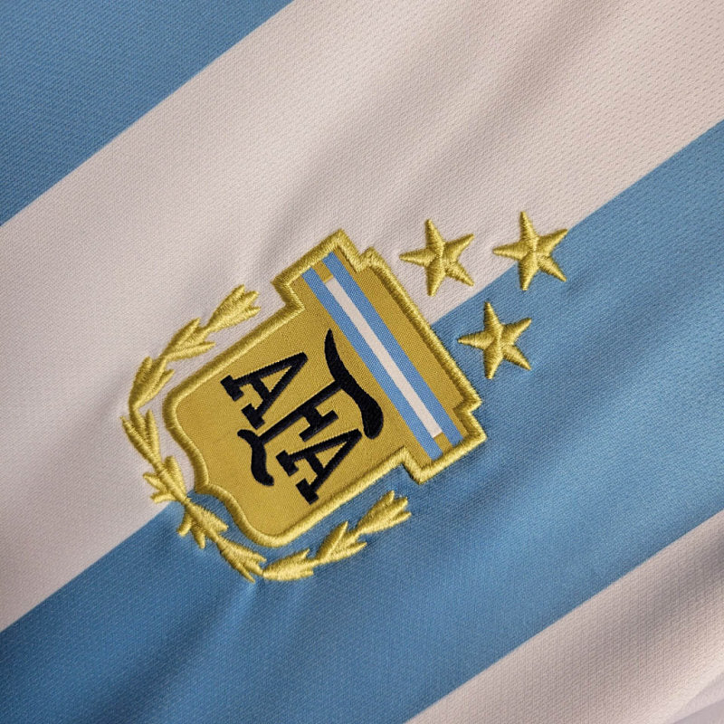 Maillot Sleeved Stars Argentine Domicile Manches Longues 25/26