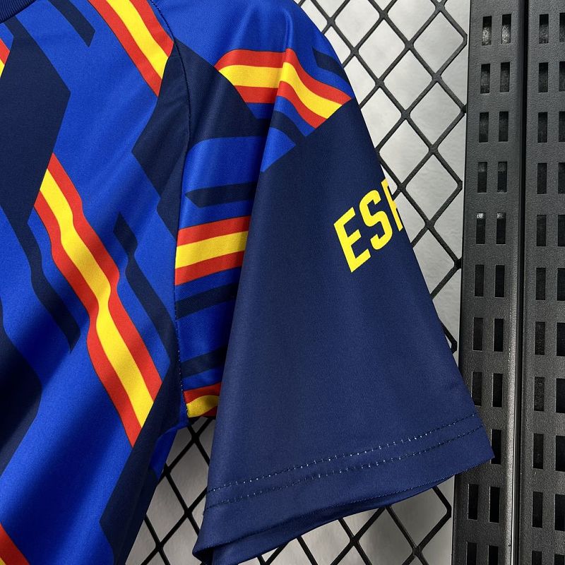 Maillot Espagne Navy T Prématch 25/26