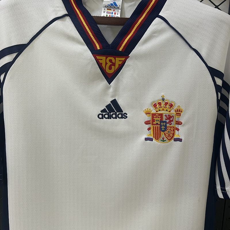 Maillot Spain Vintage Dropship Extérieur Rétro 1998