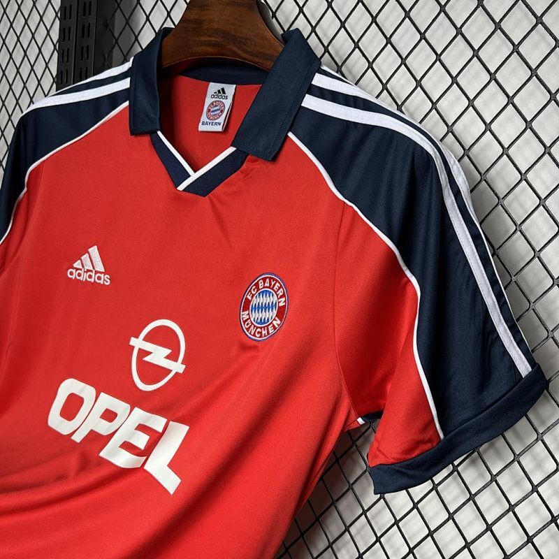 Maillot Bayern Munich Domicile Rétro 2000/01