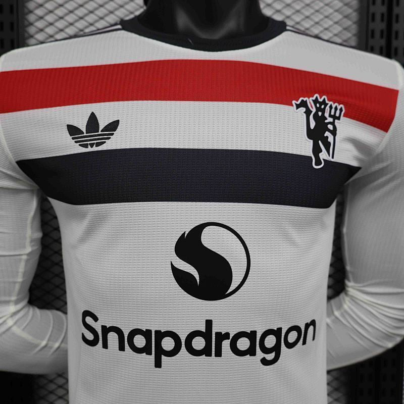 Maillot Manchester United Extérieur Manches Longues 24/25
