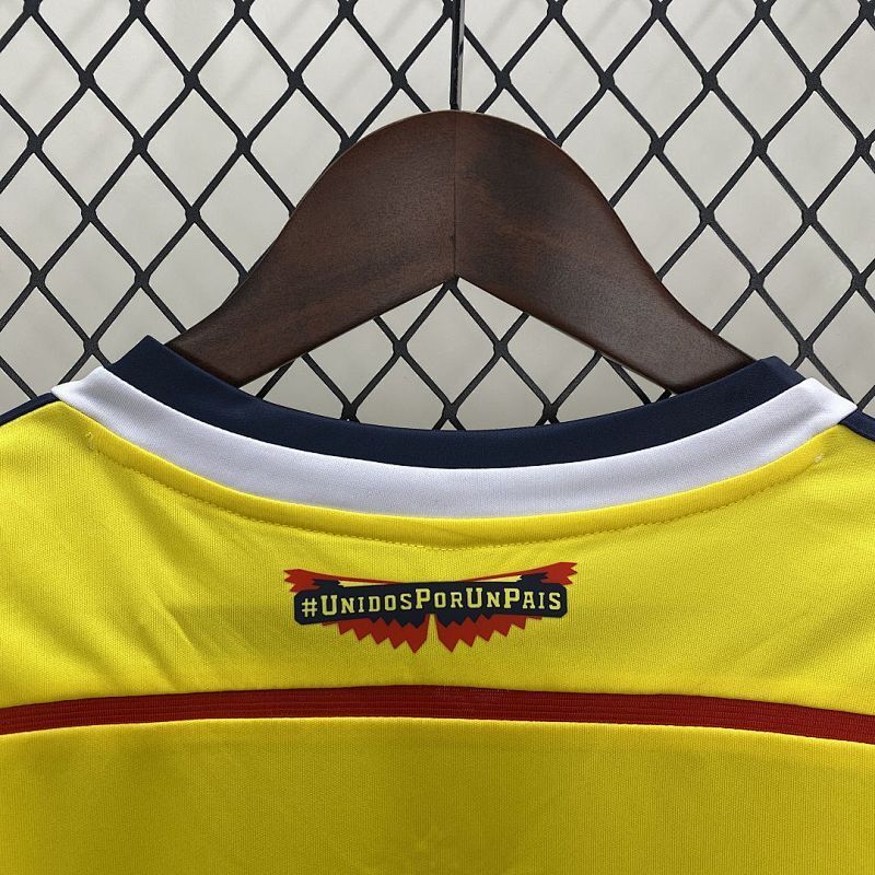 Maillot Colombia Vintage Domicile Rétro 2014