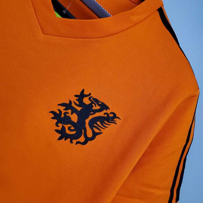 Maillot Netherlands orange Rétro 25/26