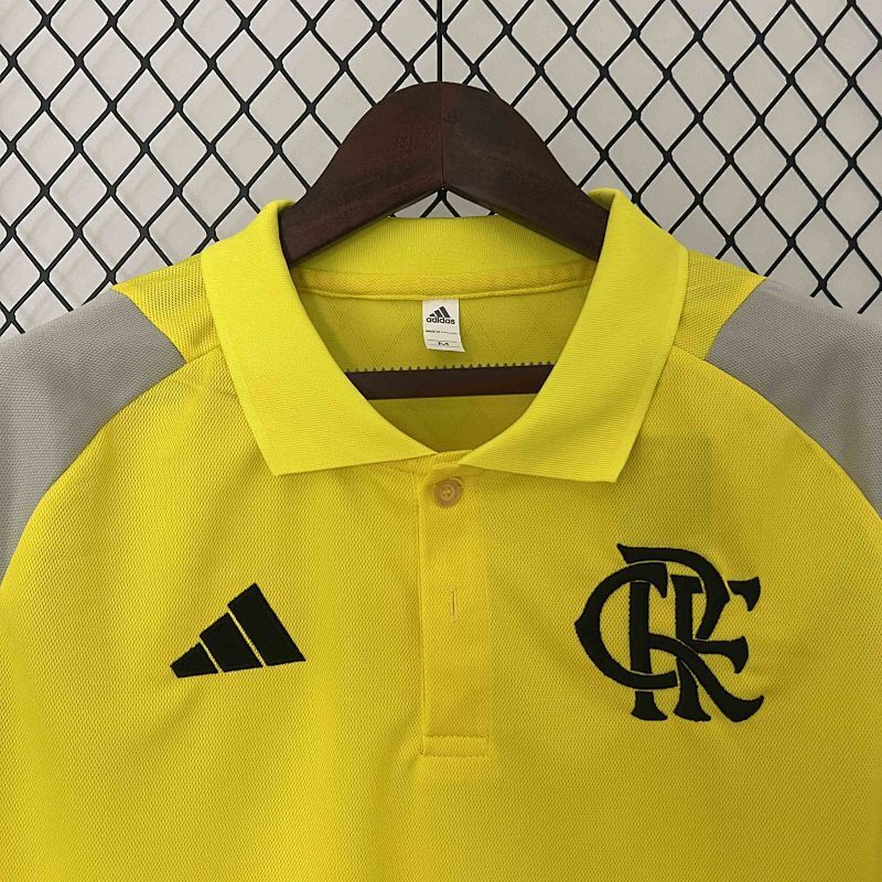 Polo Flamengo Amarillo 2024