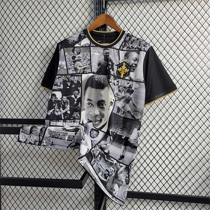 Camiseta Brasil Negro
