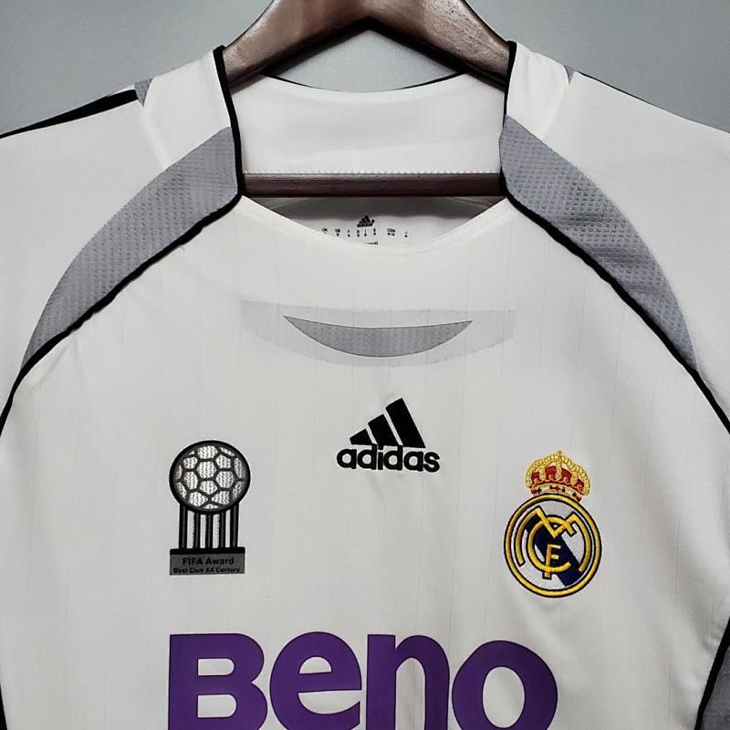 Maillot Real Madrid Domicile Rétro 2006/07