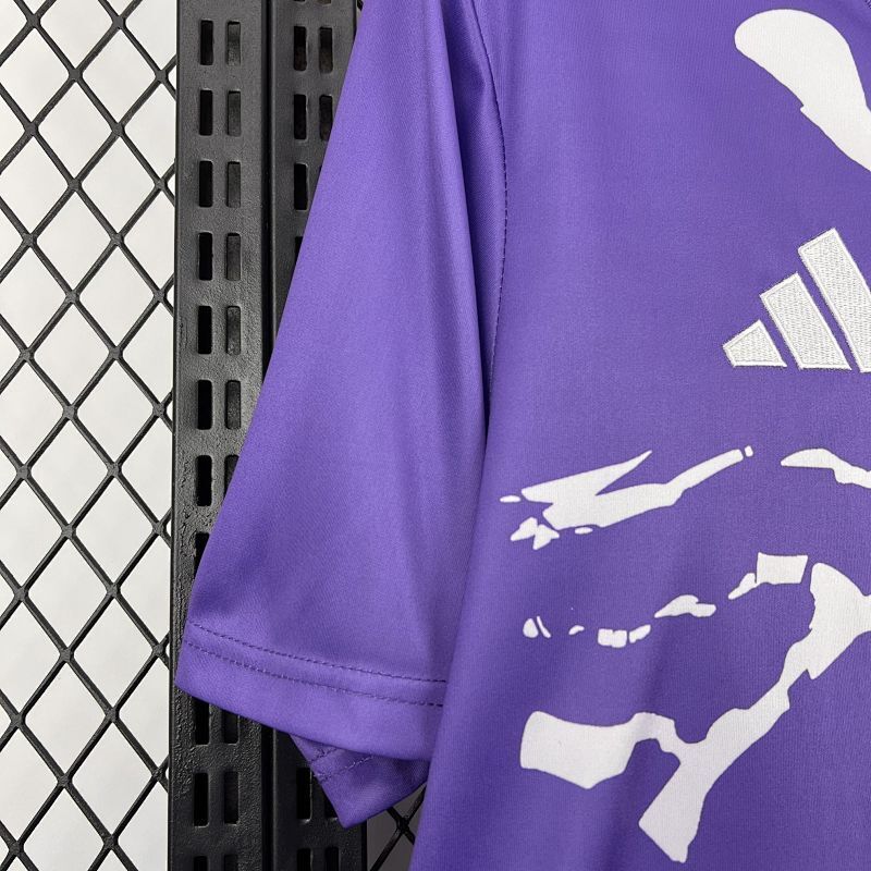 Maillot Real Madrid Violet Prématch 25/26