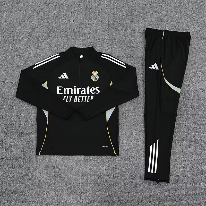Survêtement Real Madrid Noir 25/26 (4)