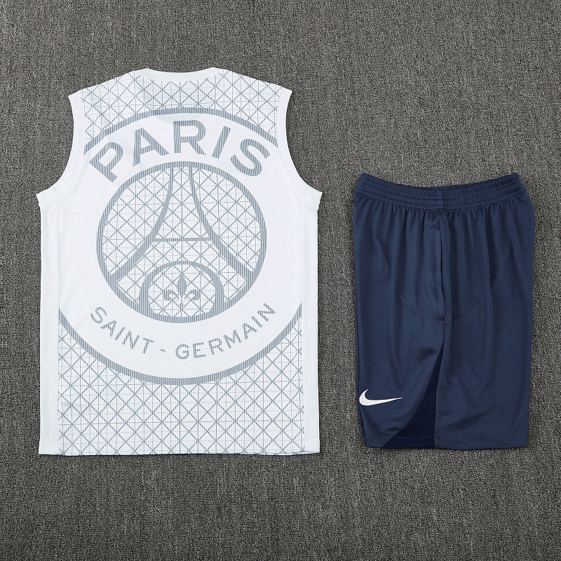 Camiseta sin Mangas PSG Blanco 25/26