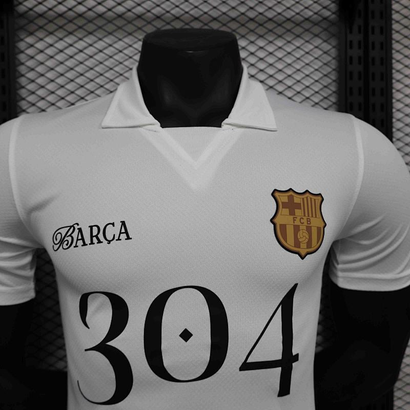 Maillot FC Barcelone Blanc Édition spéciale Player Version 24/25