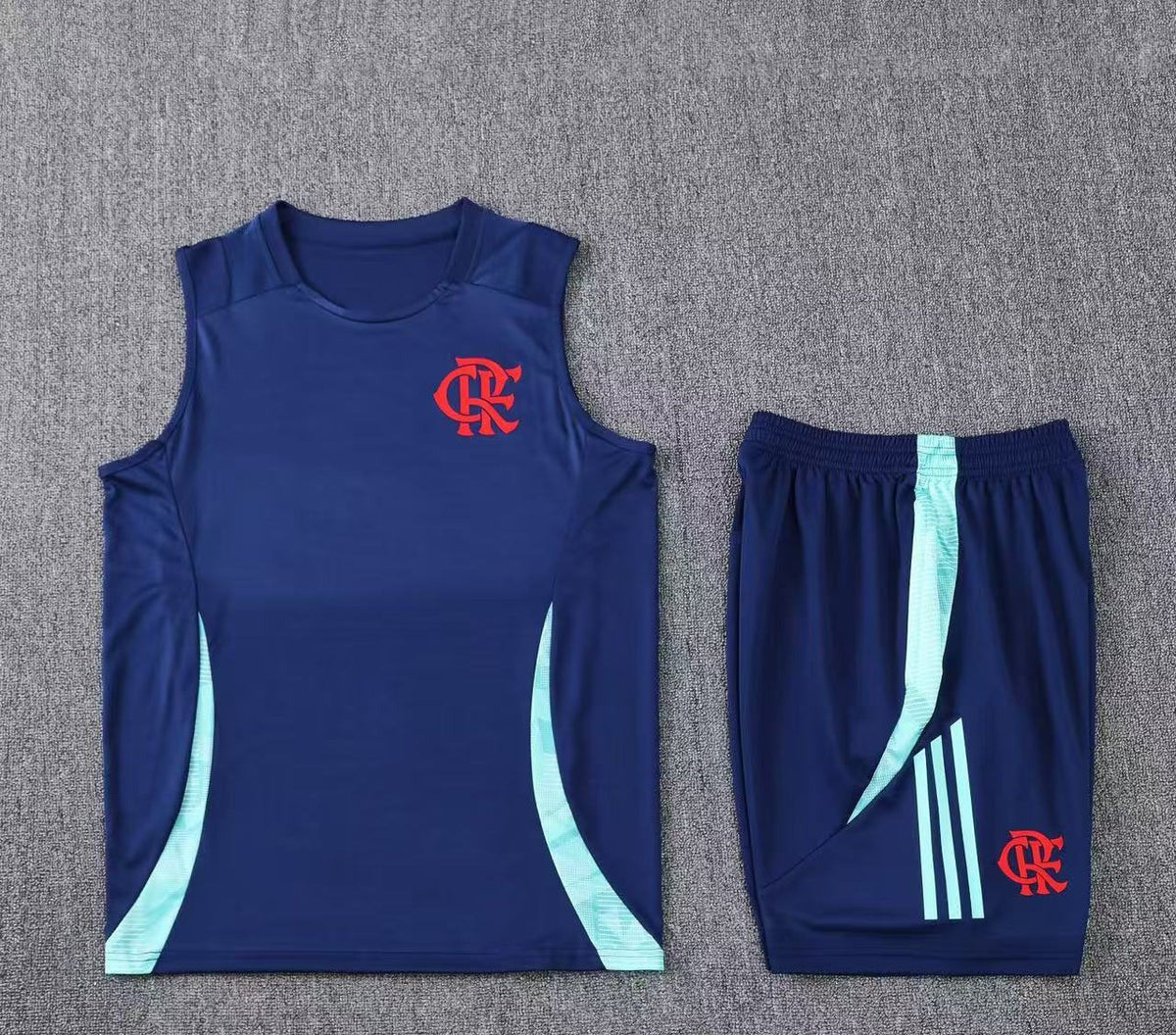 Short + débardeur Flamengo Bleu Marine