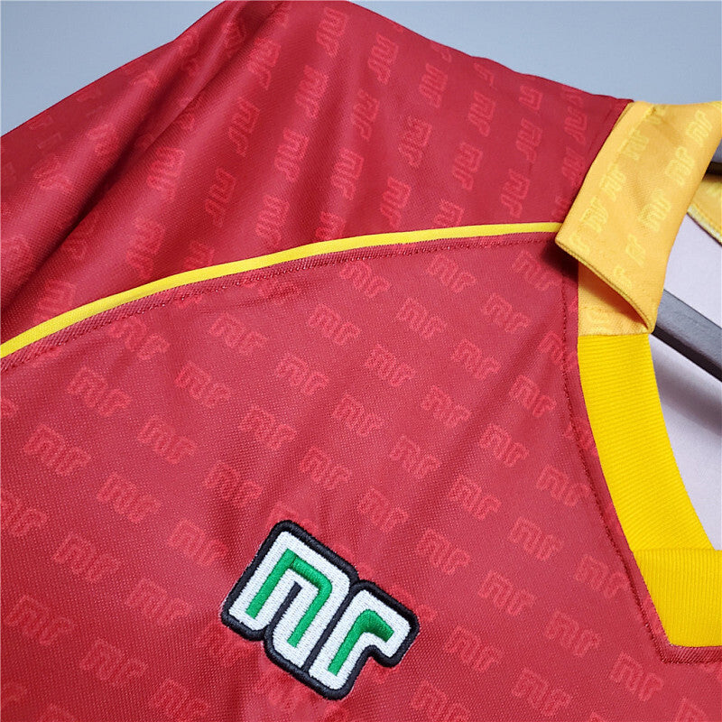 Maillot AS Roma Domicile 90/91