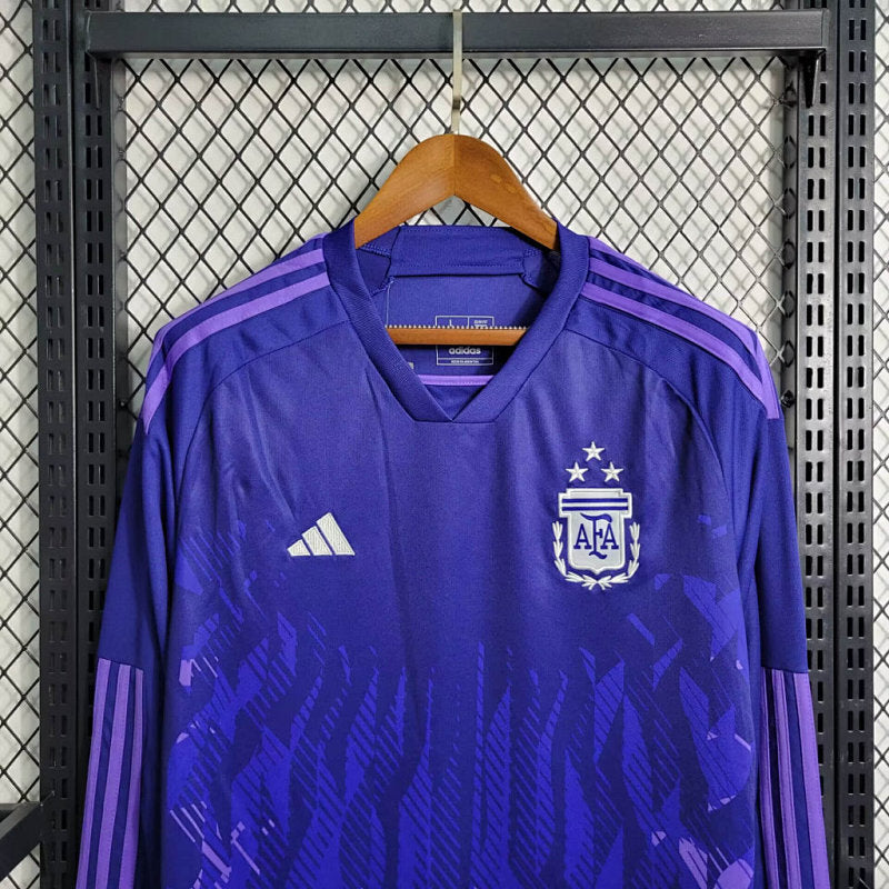 Maillot Sleeved Stars Argentine Extérieur Manches Longues 25/26