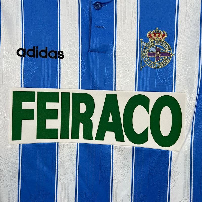 Maillot Deportivo La Coruna Domicile Rétro 97/98