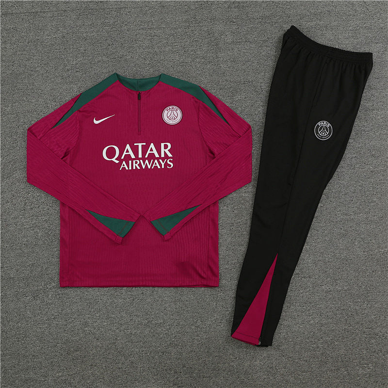 Survêtement PSG Rouge 24/25 (2)
