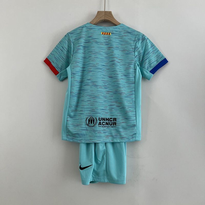 FC Barcelona Away Kids Kit 23/24
