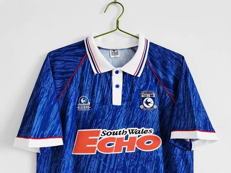 Maillot Cardiff City Domicile 92/93