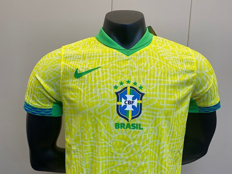 Maillot Brazil Domicile Player Version 25/26