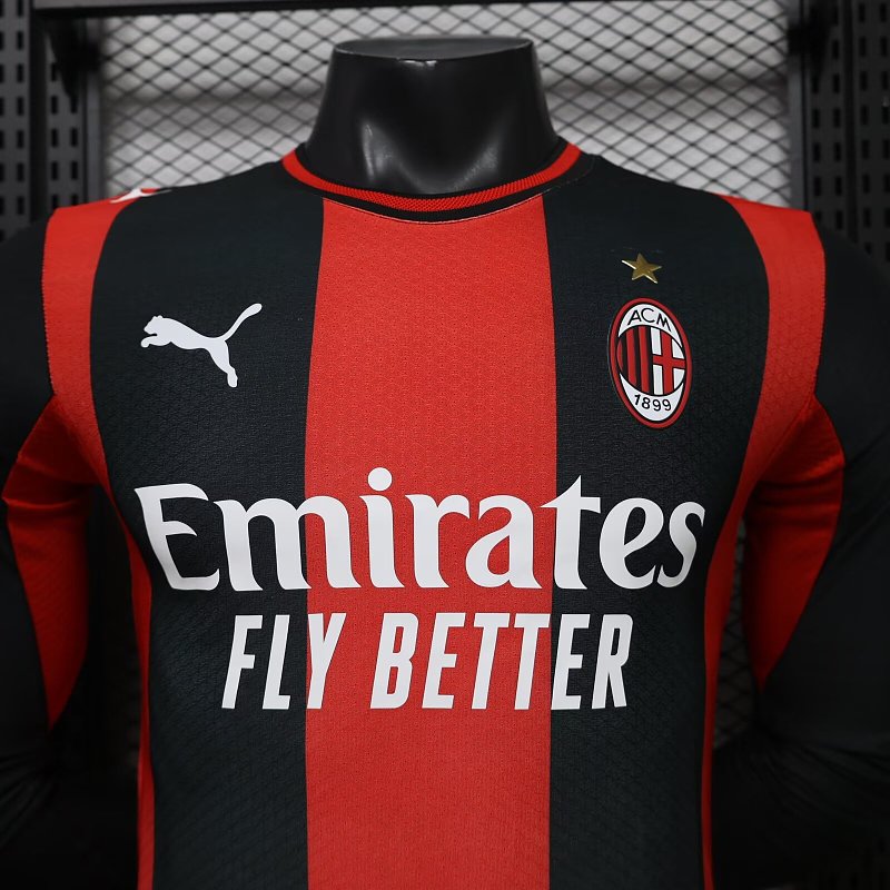 Maillot AC Milan Domicile Manches Longues 26/27
