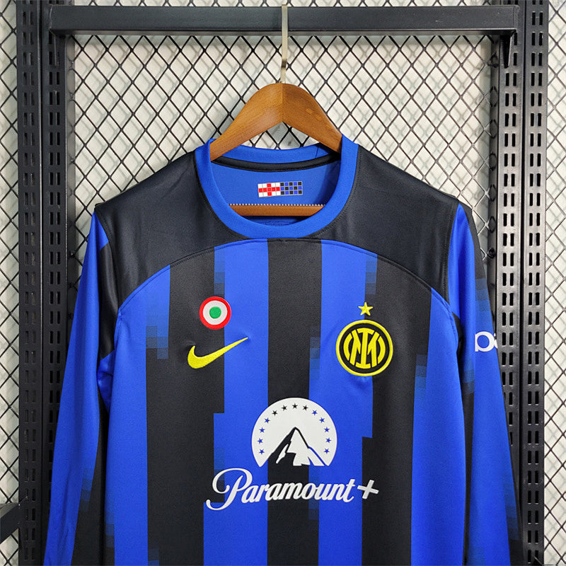 Maillot Inter Milan Domicile Manches Longues 23/24