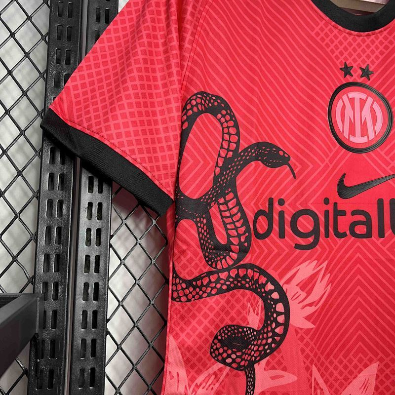 Inter Milan Red Jersey 24/25