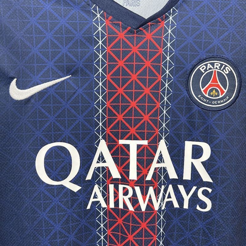 Maillot PSG Domicile Manches Longues 25/26