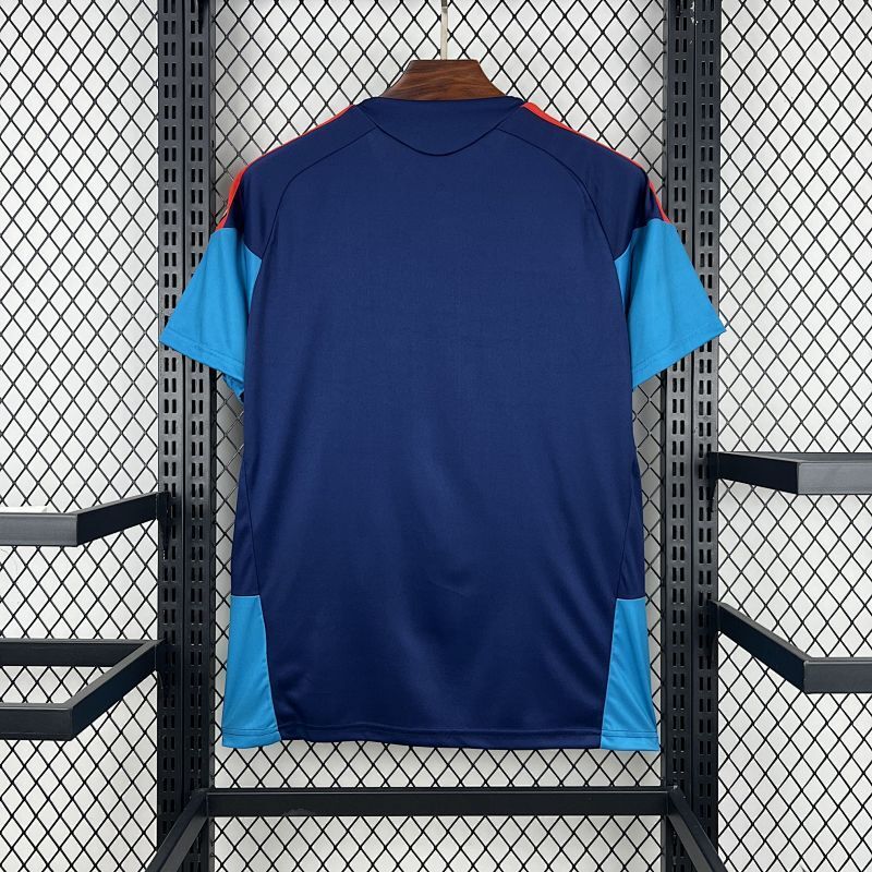 Maillot Espagne Navy Supply Prématch 25/26